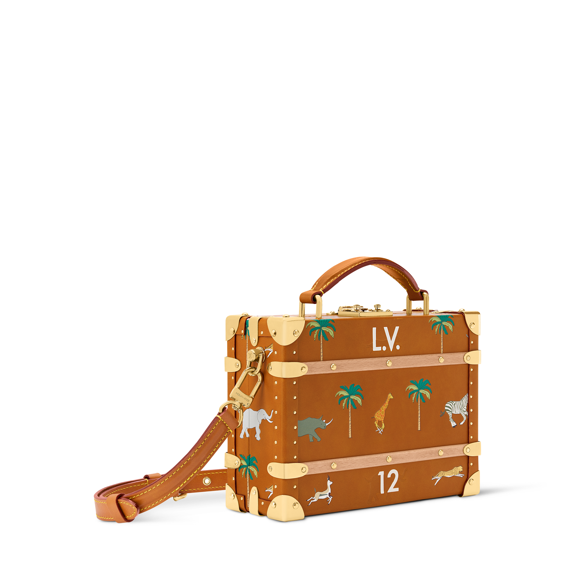 LV x Darjeeling Limited Handle Trunk Other Leathers - Trunks